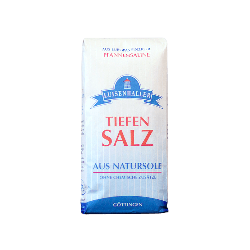 Luisenhaller Tiefensalz 500g Packung